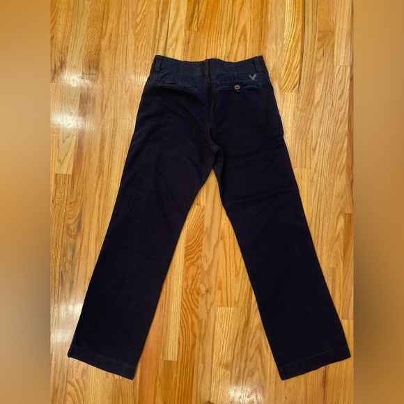 💜 5 for $25 or 3 for $18 American Eagle men’s black khaki straight leg p… - Picture 2 of 8